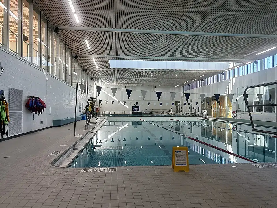 Swimming pool at Meadowvale Community Centre in Mississauga