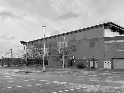 Angus Glen Community Centre exterior in Markham, photographed 2025